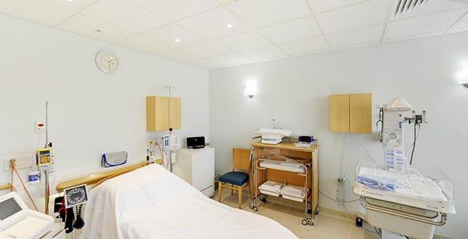 Delivery Suite at Mater Hospital in Australia