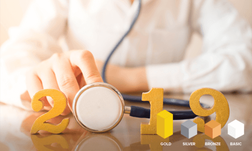 Gold product tier health insurance